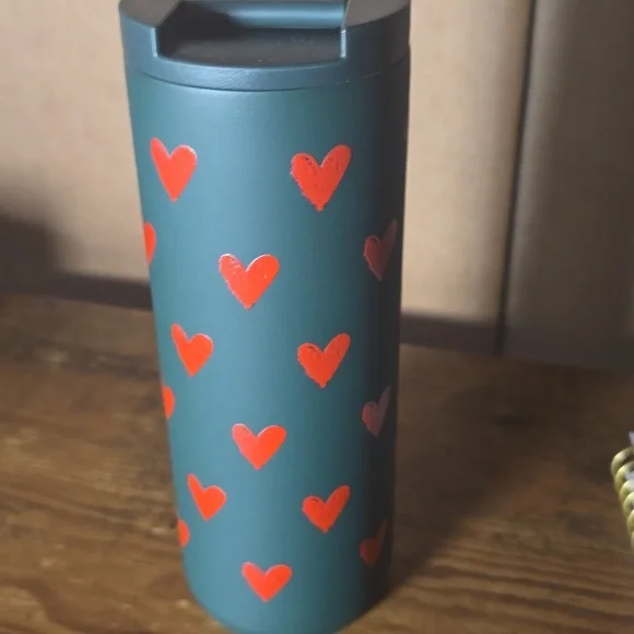 STARBUCKS VALENTINES DAY STAINLESS STEEL TUMBLER NWT - Picture 3 of 4